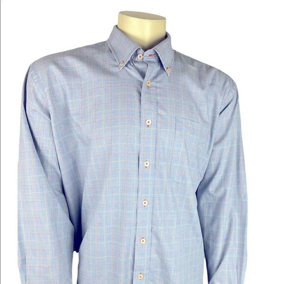 Gently Pre-Loved Condition Alan Flusser L/S Button Down Size XXL - Picture 2 of 8